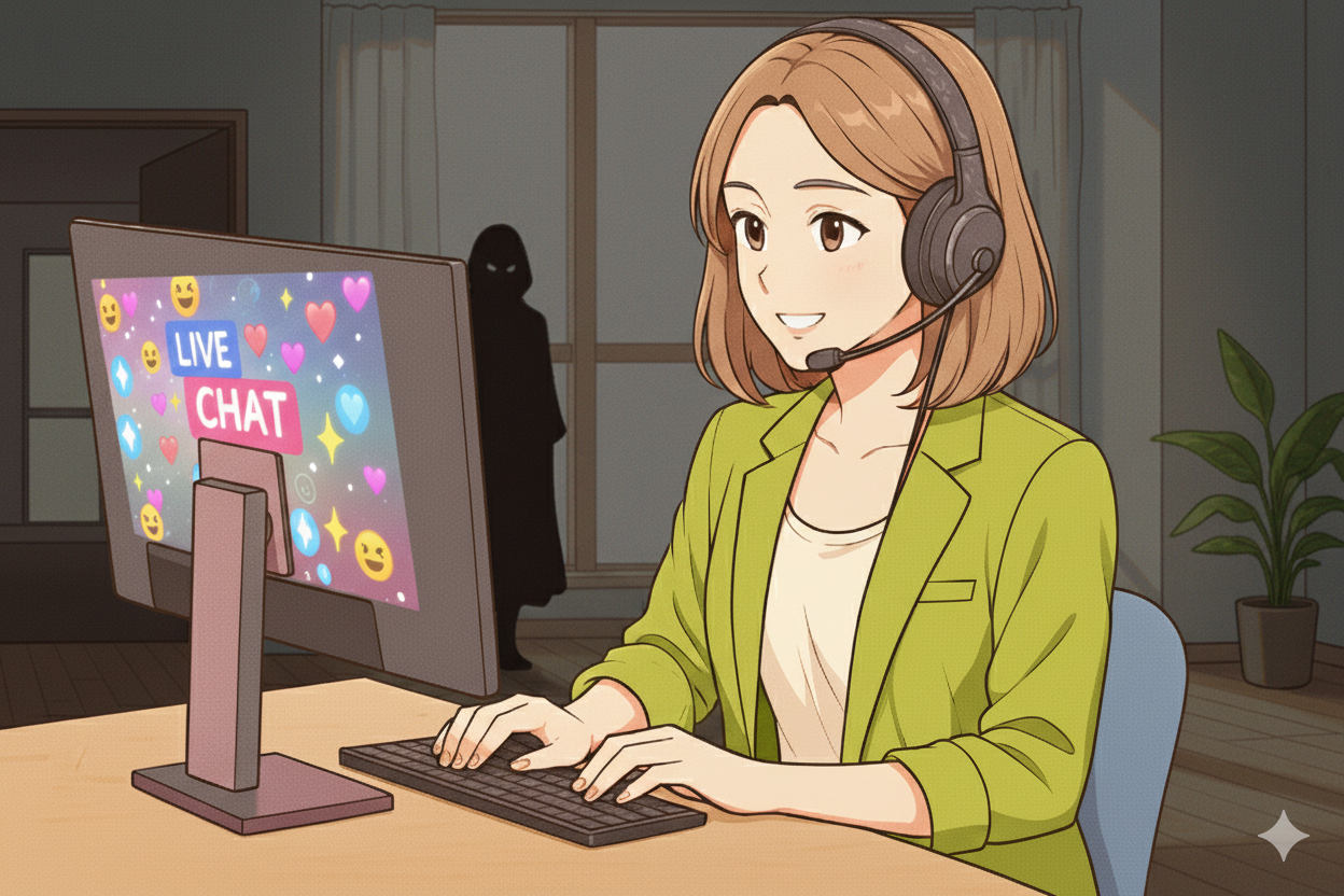 チャットレディは危険？